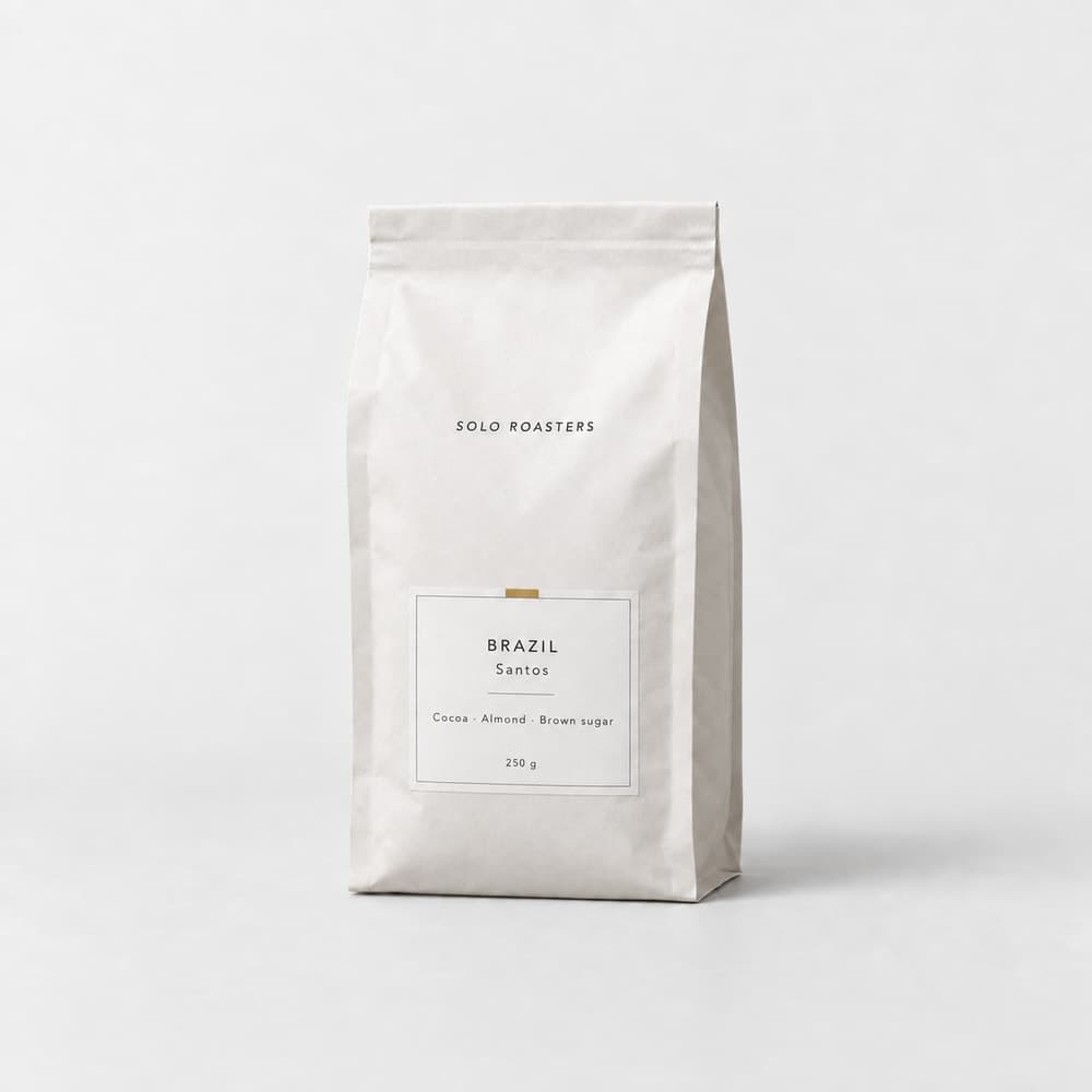 Brazil Santos coffee pouch